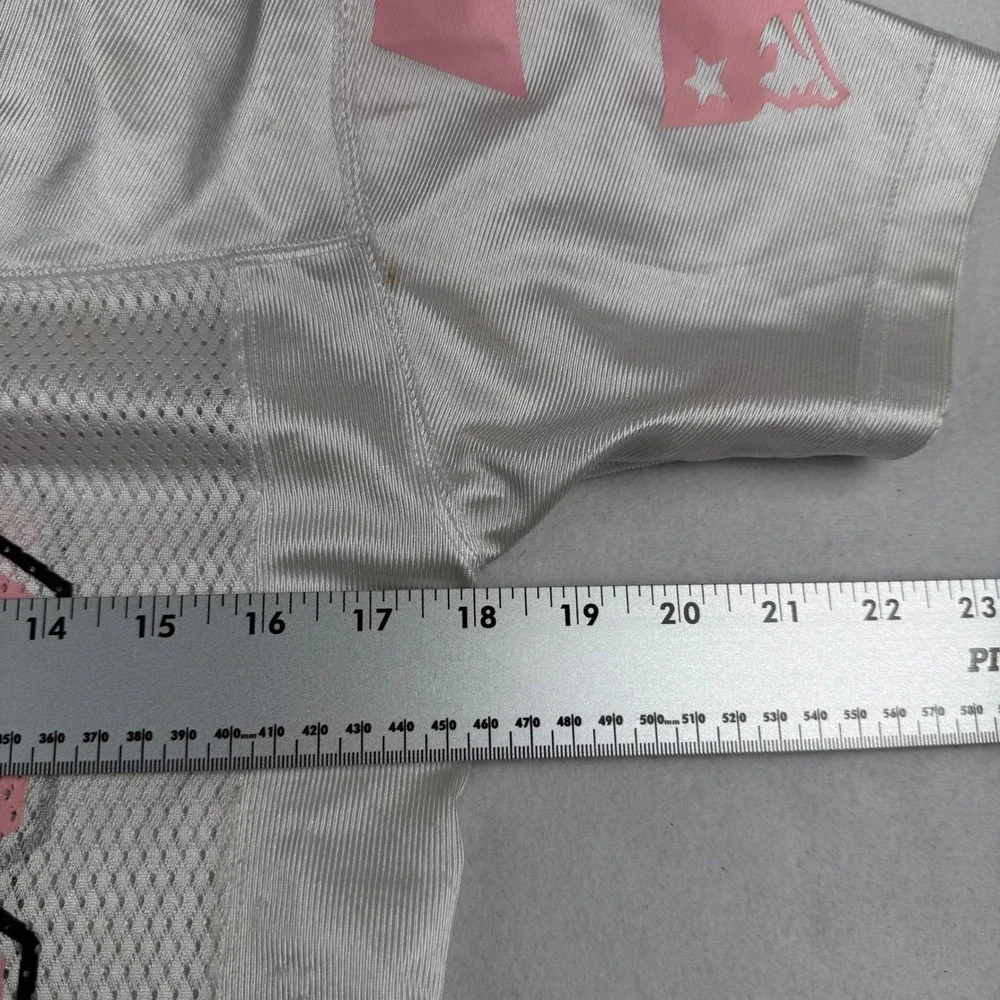 Reebok New England Patriots Corey Dillon 28 Pink‎ White Jersey Kids Medium 10-12